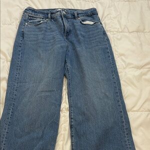 LOFT Blue Flare & Wide Leg Jeans